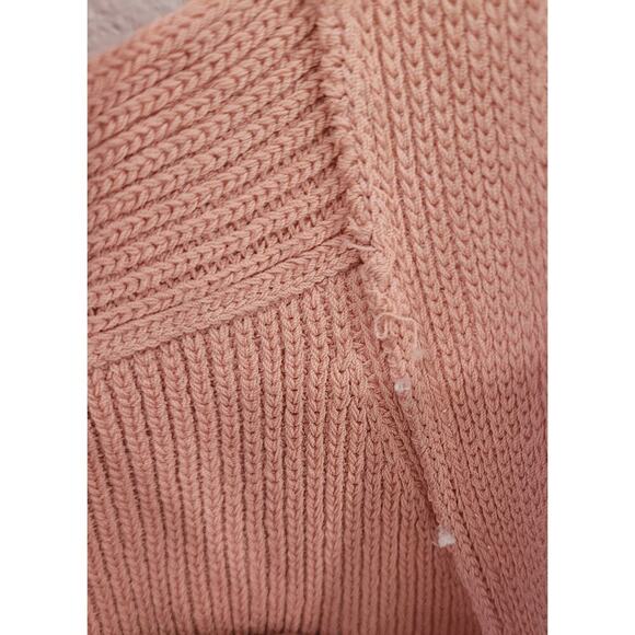 Artizia‎ Wilfred Women's Knitted Pink Crop Top with back tie size m/l #11 - Picture 4 of 7